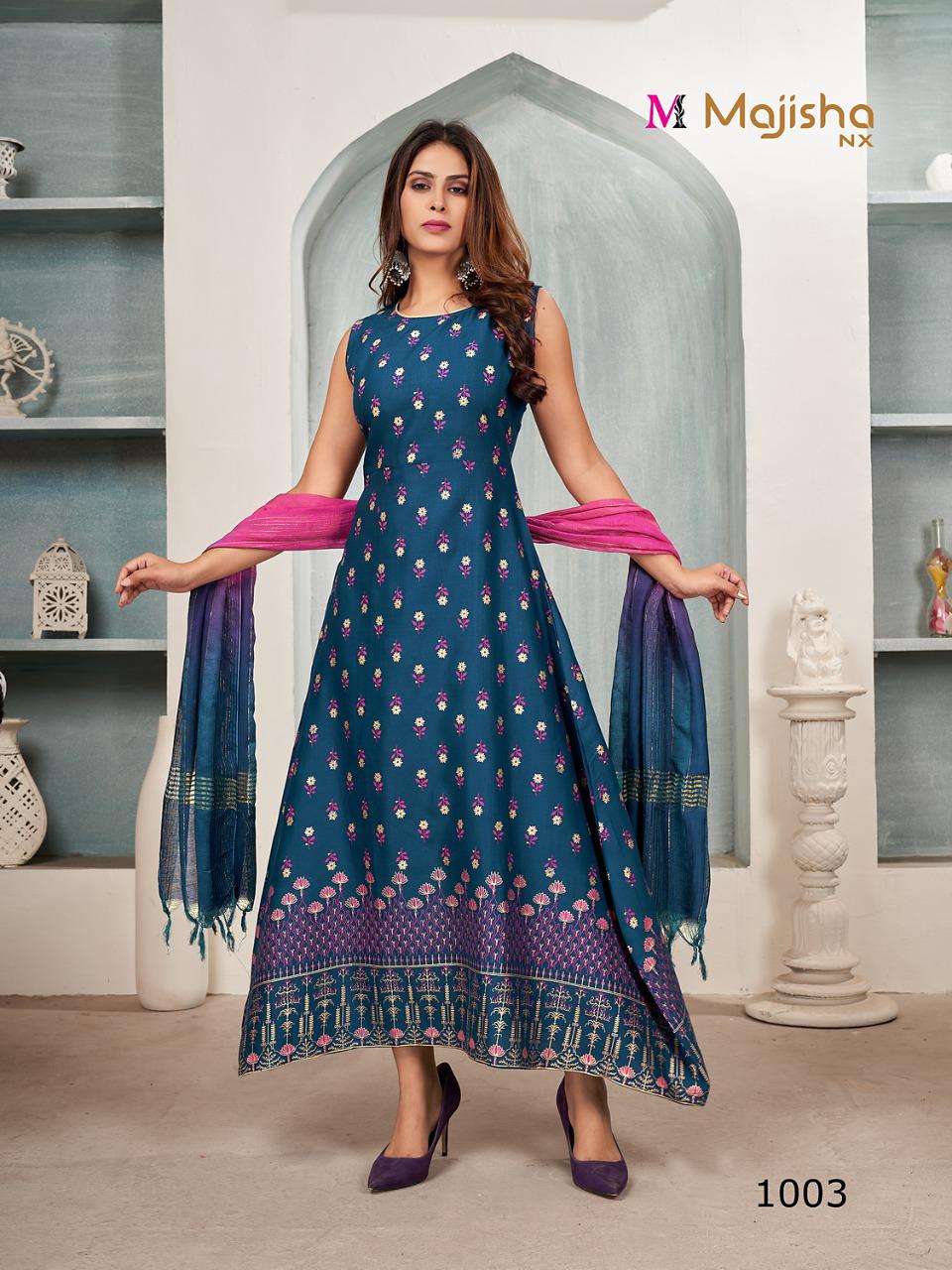 Majisha Nx Maharani 1 Exclusive Wear Wholesale Kurti With Dupatta Collection 